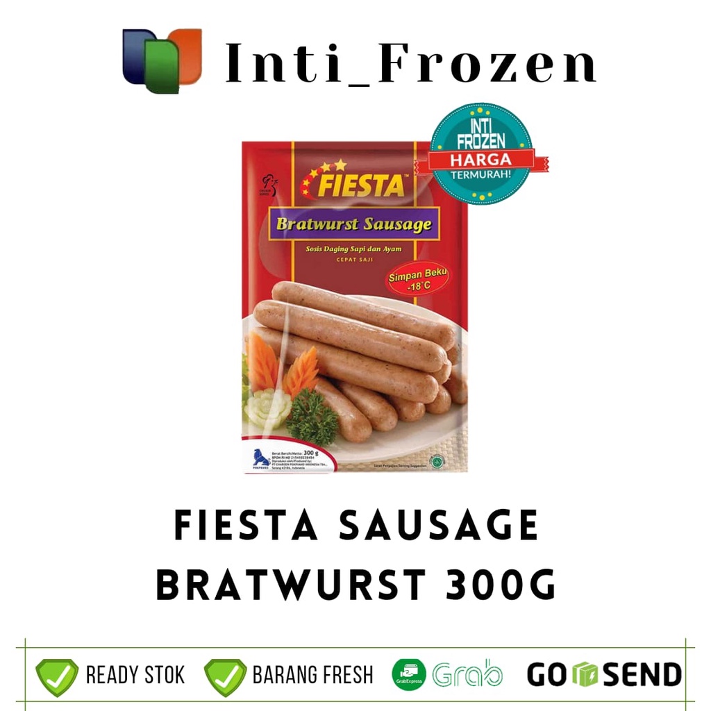 

FIESTA SOSIS BRATWURST 300GR