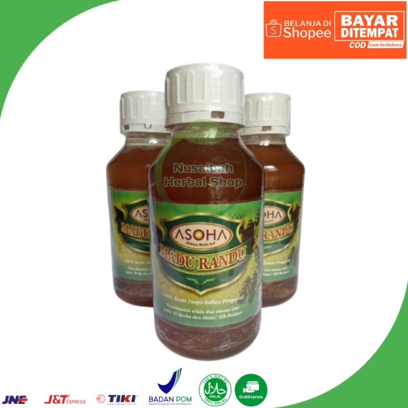 

Madu Randu ASOHA [700gr] 100% ALAMI TANPA PENGAWET