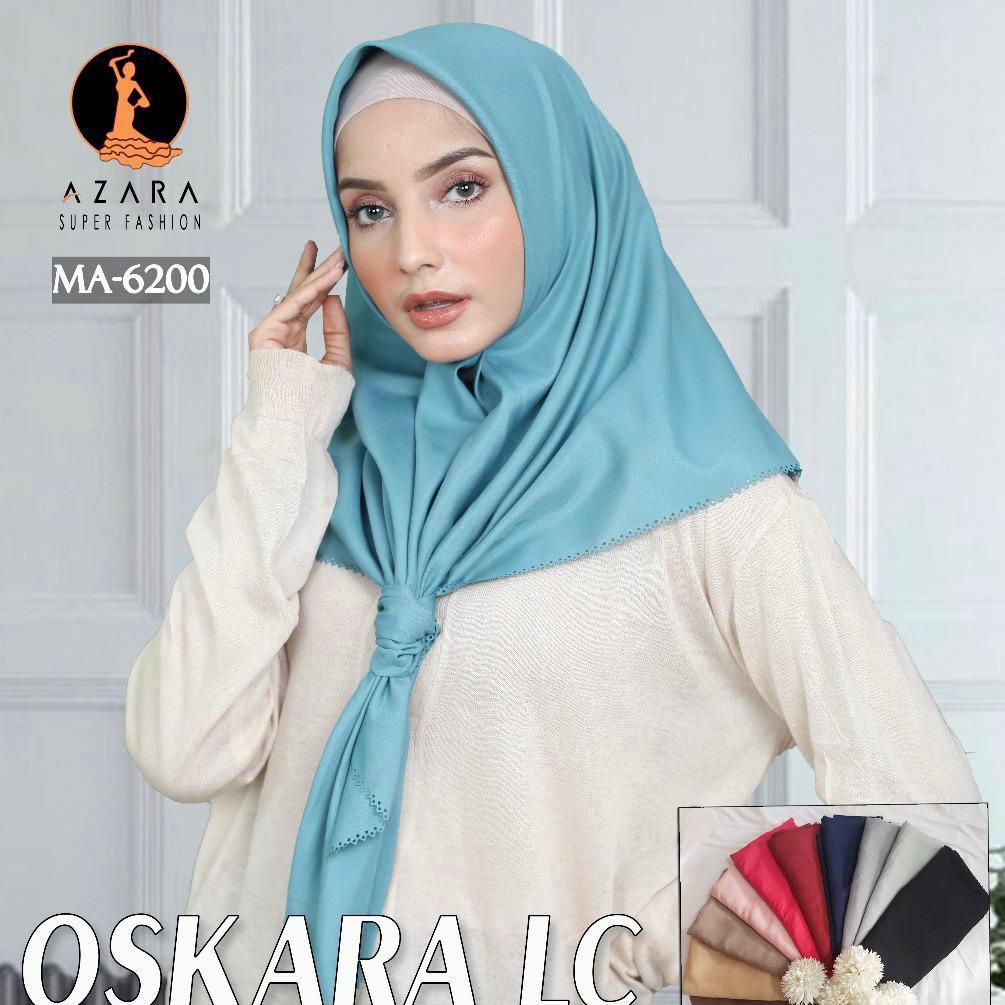 Promo !! Hijab Segi Empat Polos Azara Lasercut | Jilbab azzara | Kerudung Polos Segiempat