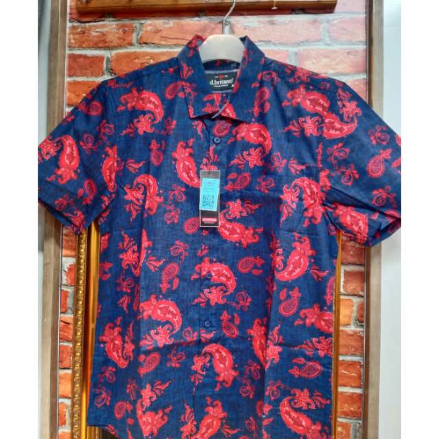 Kemeja Pria D'Britano - C3H0921901