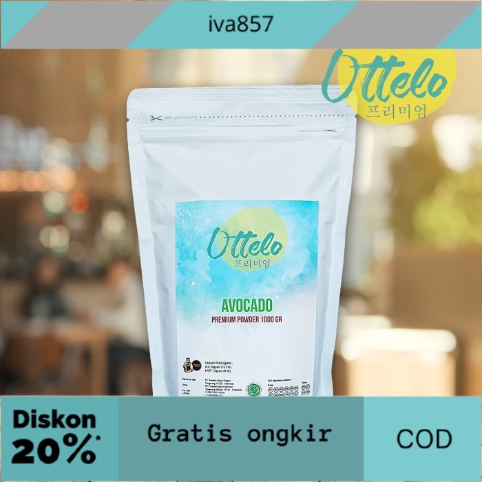 

PROMO Ottelo avocado powder 1 kg GRATIS ONGKIR