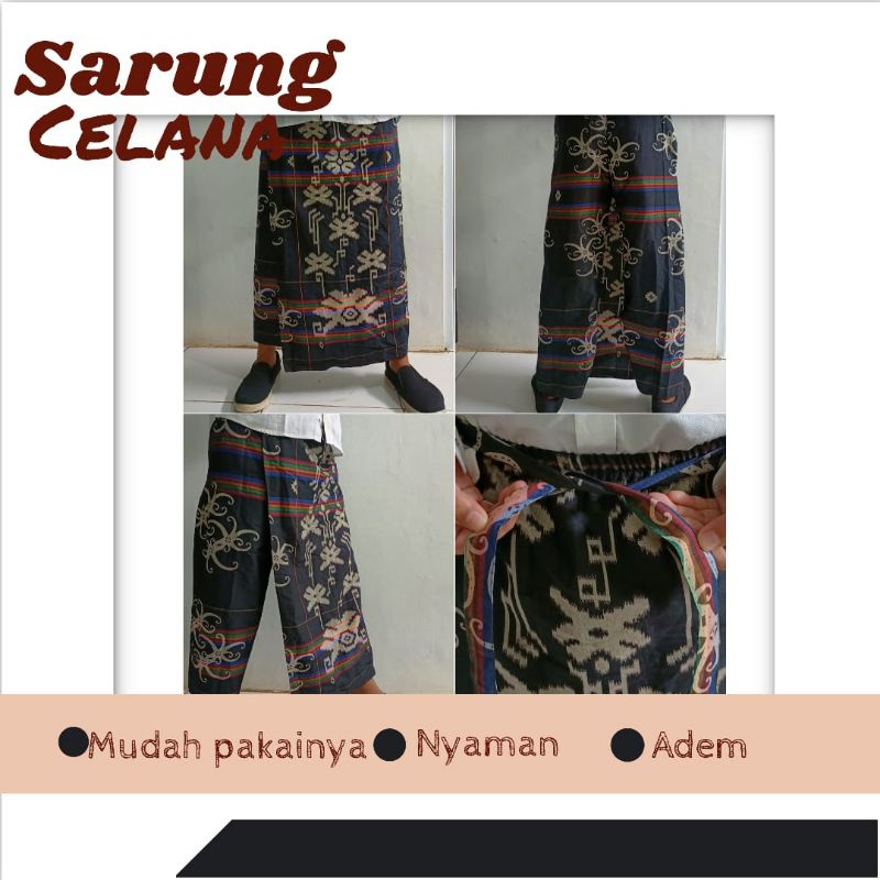 Sarung Celana Motif batik Dewasa Remaja dan Anak