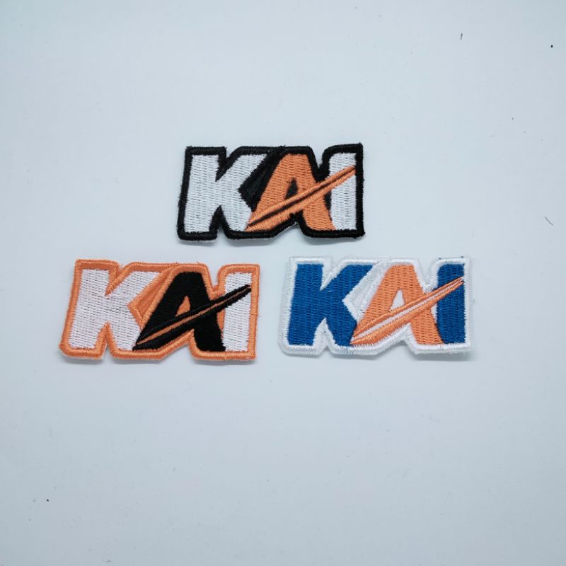 Logo Bordir KAI / Logo KAI / Bordir Logo KAI / Bordir KAI / Logo Bordir / Bordir Logo / Bordir Kompu