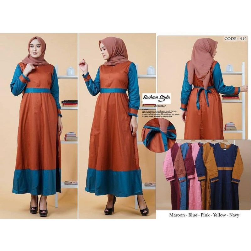 Gamis Katun Jepang Premium