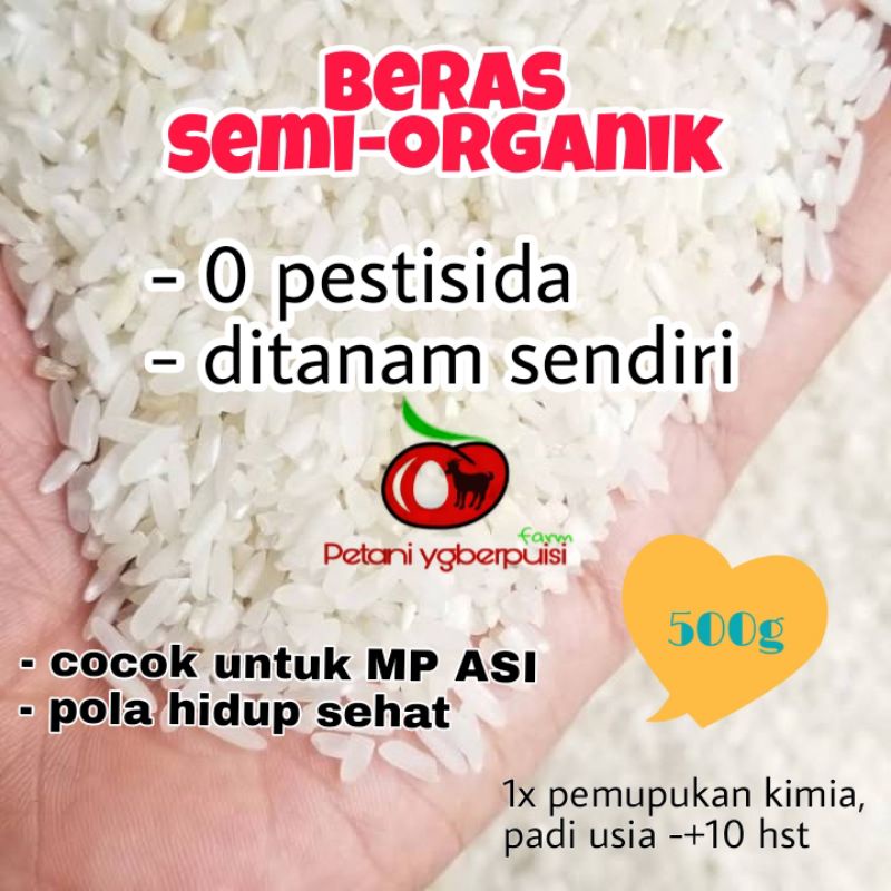 

Beras semi-organik