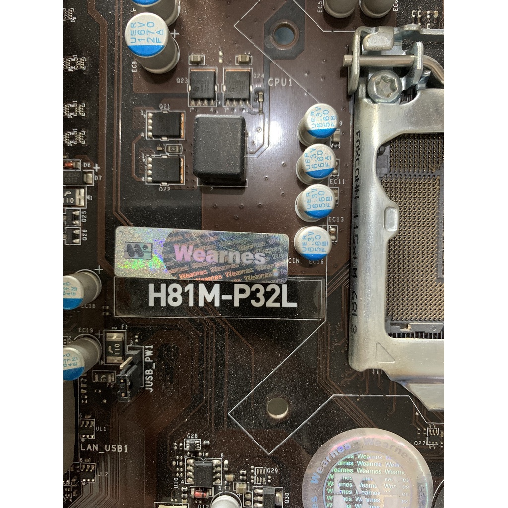 MOBO MOTHERBOARD WEARNES H81M-P32L SOCKET 1150 DDR3