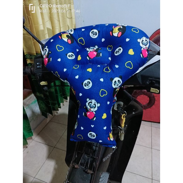 PAKET HEMAT | Jok Boncengan Anak &amp; Bantal Stang Motor Matic