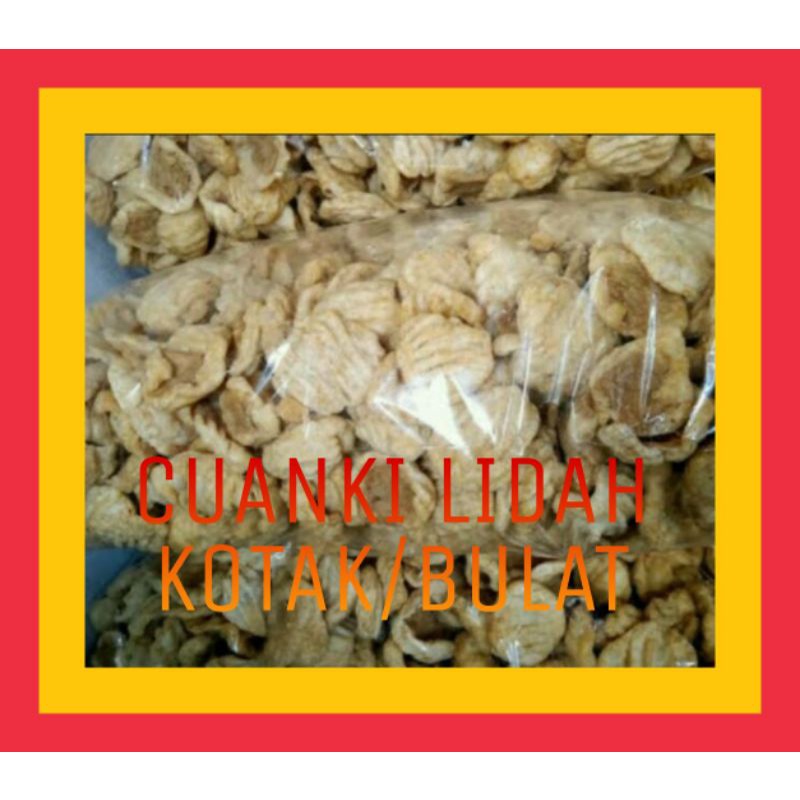 

CUANKI LIDAH KOTAK/BULAT 50 PCS BASO ACI/SEBLAK TERENAK/MURAH