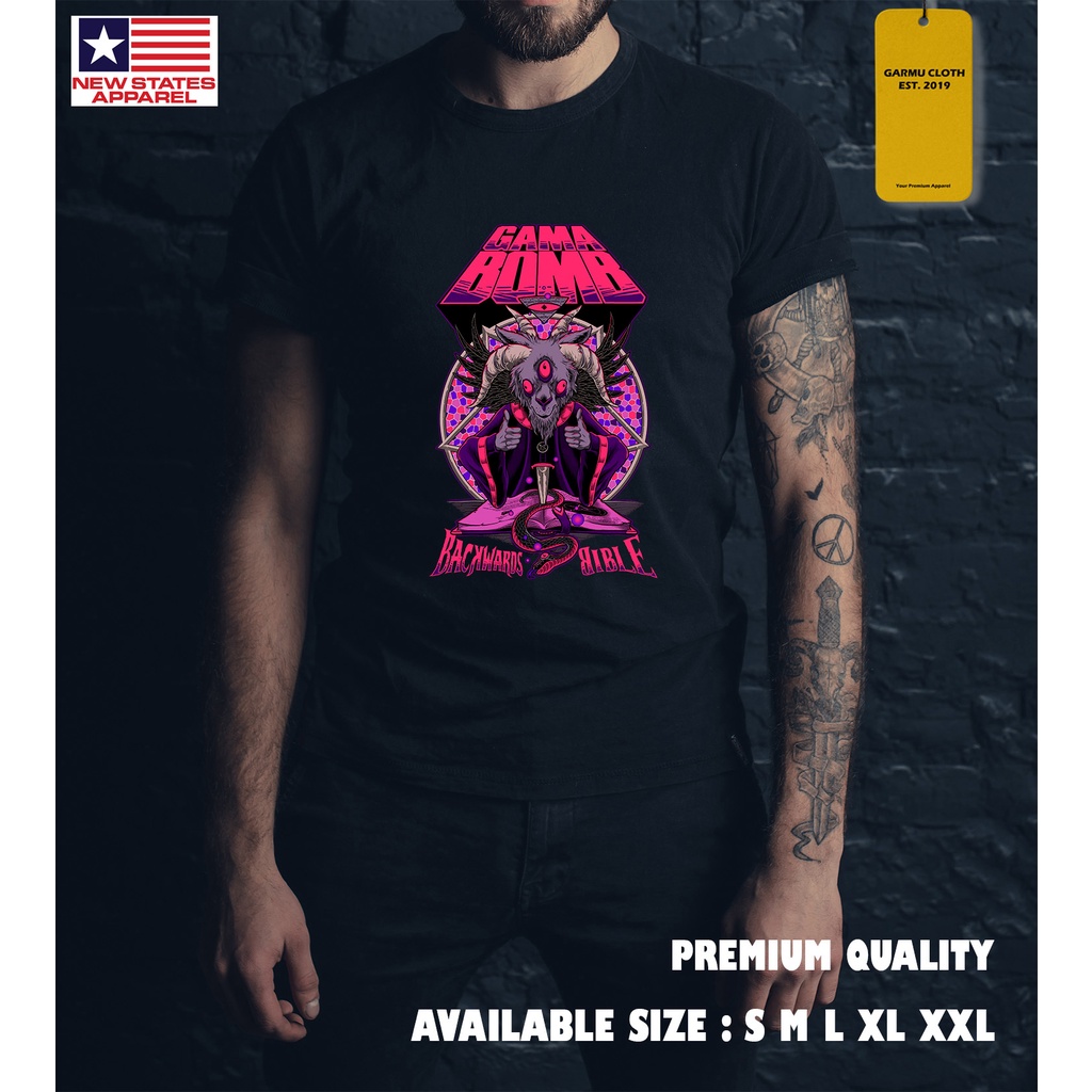 KAOS GAMA BOMB / KAOS STREETWEAR / KAOS PRIA MURAH / KAOS DISTRO / KAOS BISA COD / GB1