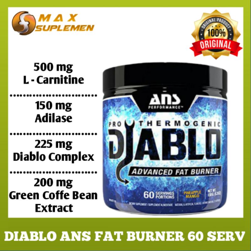 ANS Diablo 60 Serving Fat Burner Thermogenic