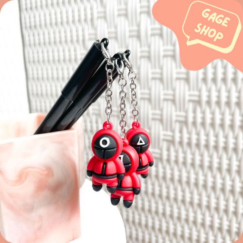 

pulpen bolpen gel pen gel gantungan squidgame (4/8/12 PCS) lucu pen ATK alat tulis kebutuhan anak sekolah imut bisa COD termurah bisa COD import