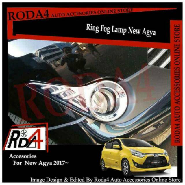 Ring Fog Lamp New AGYA - Garnish Foglamp New Agya 2017