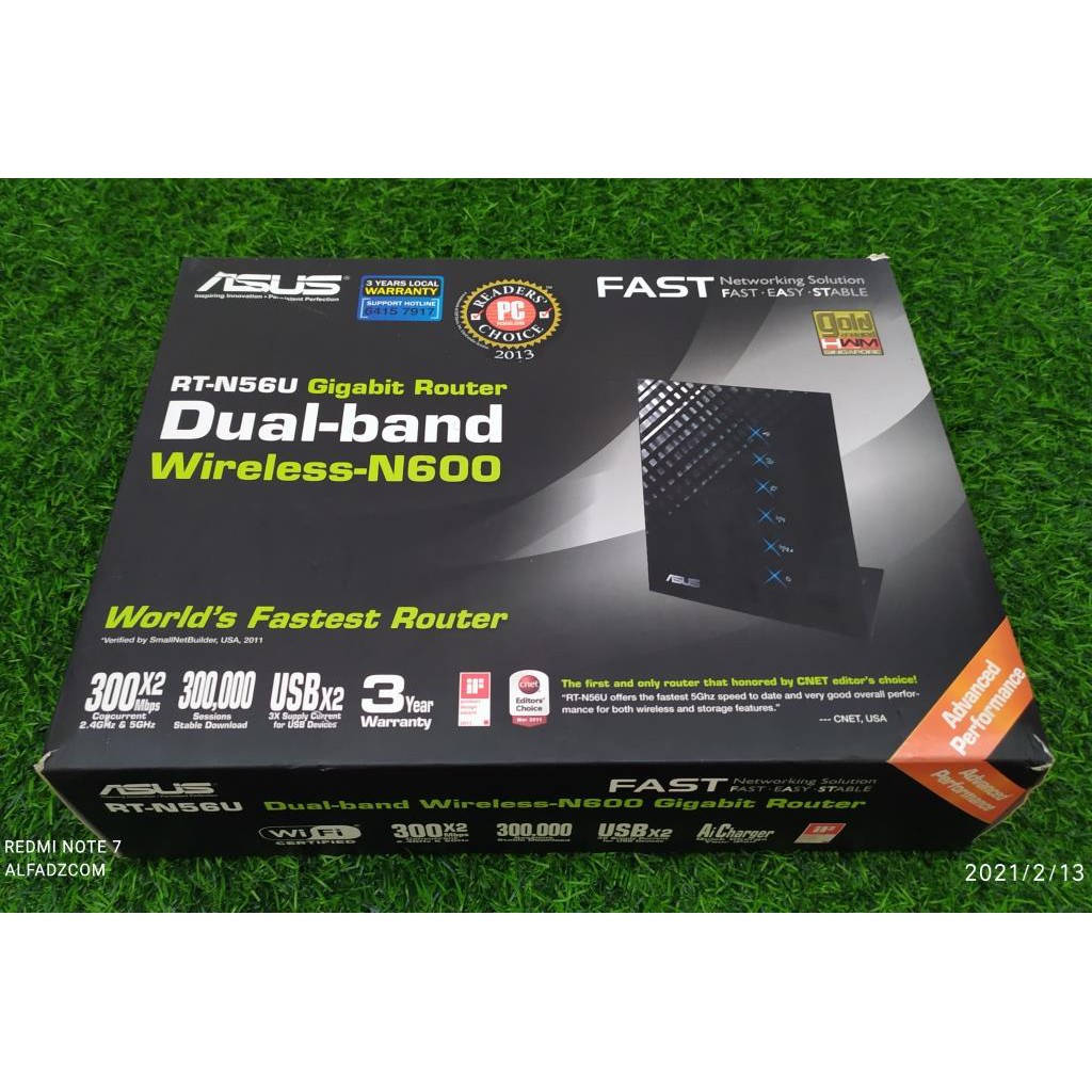 Asus Rt N56u Dual Band Wireless N600 Gigabit Router Shopee Indonesia