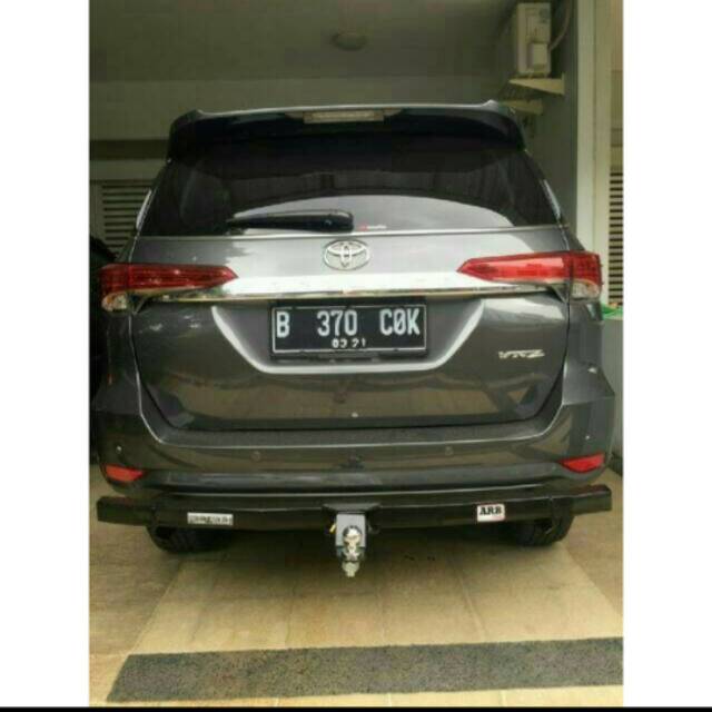 Towing bar besi bumper belakang ARB all new Fortuner 2016 panjang full