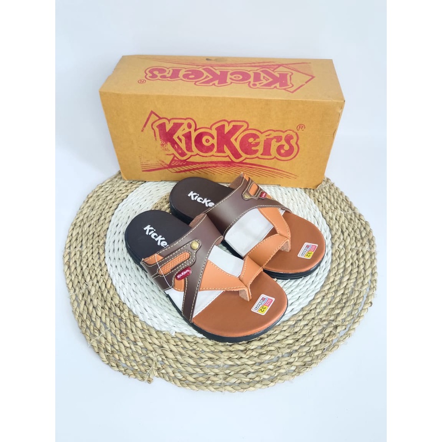 SANDAL ANAK LAKI LAKI KICKRES / COWOK Umur 8 Sampai 13 th JEPIT SINTETIS SIZE (33-37)/(28-32) JS