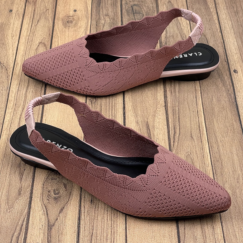 Sepatu Flat Wanita Rajut Import RZ33 ~ Clarenzo