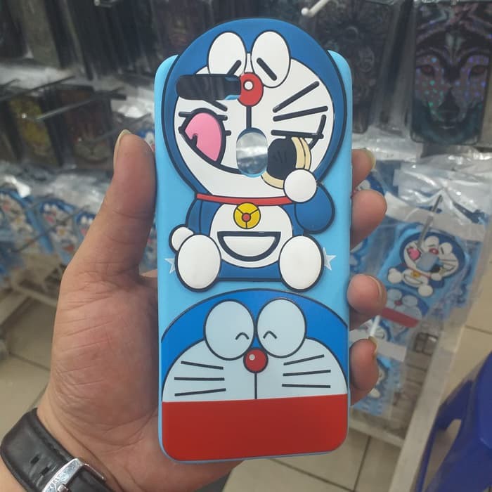 Case 4D Doraemon Oppo REALME 2 PRO /Karakter/Soft/Boneka/Silicon/3D