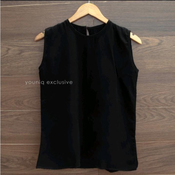 ATASAN WANITA INNER BASIC TANGTOP DALEMAN WANITA OUTER WANITA TERBARU-BLACK