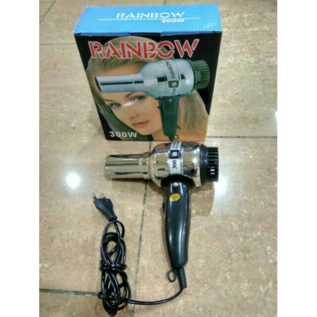 Hair Dryer Rainbow 300 watt/ Hair Dryer Murah/ Pengering Rambut Murah