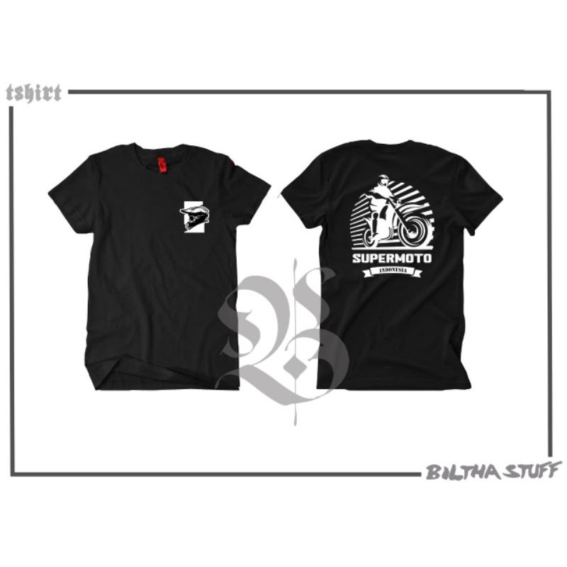 TSHIRT - BAJU - KAOS SUPERMOTO INDONESIA KLX-CRF-WR155