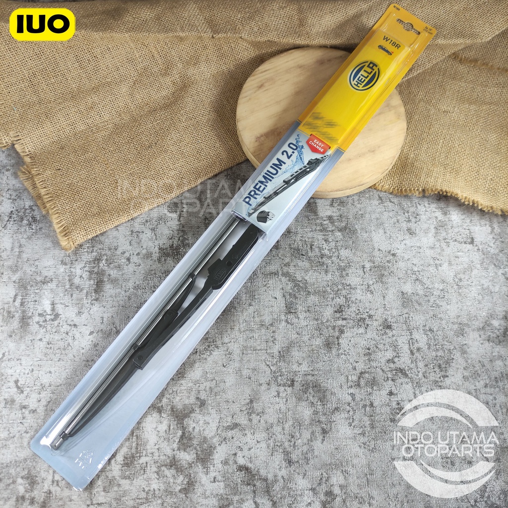 Wiper Blade Mobil Datsun Go &amp; Datsun Go+ Panca HELLA Premium 2.0 (24 Inch)