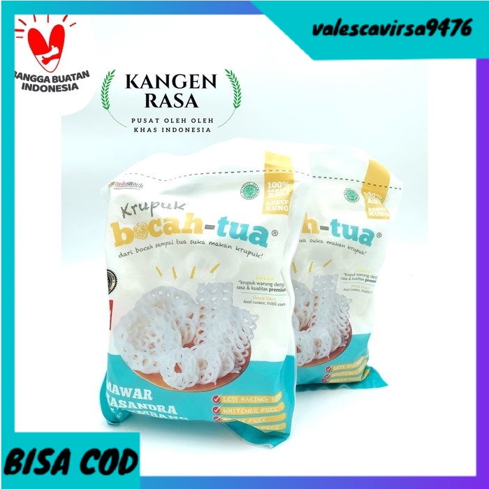 

⭐BISA COD⭐ Krupuk Bocah Tua 500gr Mawar Original - MAWAR