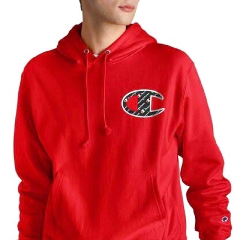 HOODIE CHAMPION REVERSE WEAVE CHAIN SUB C LOGO ORIGINAL