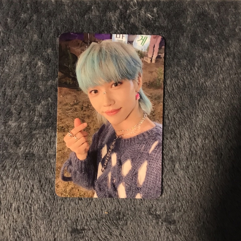 [BOOKED] straykids noeasy felix blue hair photocard / pc