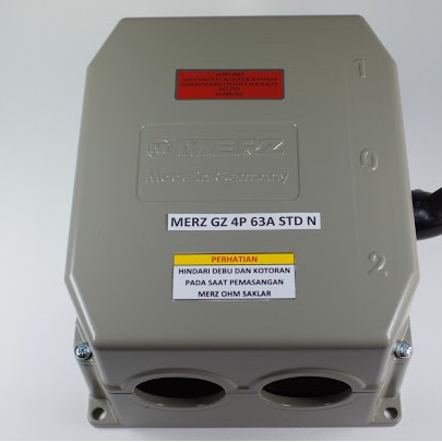 MERZ806 GZ ON-OFF-ON ohm saklar 3pole 63ampere
