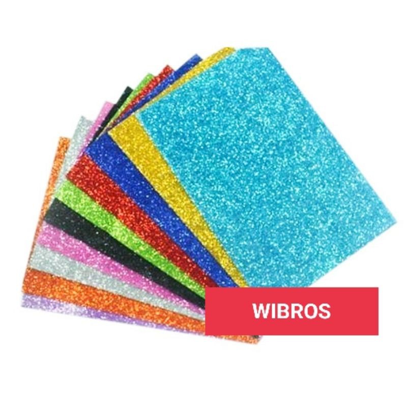 

HJK Eva foam art glitter sticker 20x30 ( 10 pcs, mix colour)