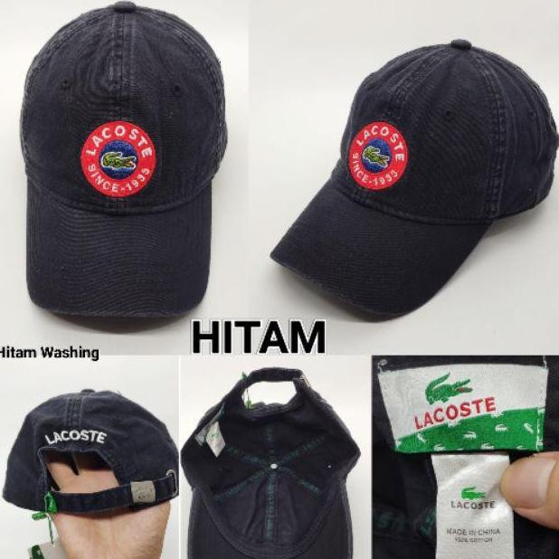 [[COD]] topi lacoste logo bulat TERUJI Kode 453