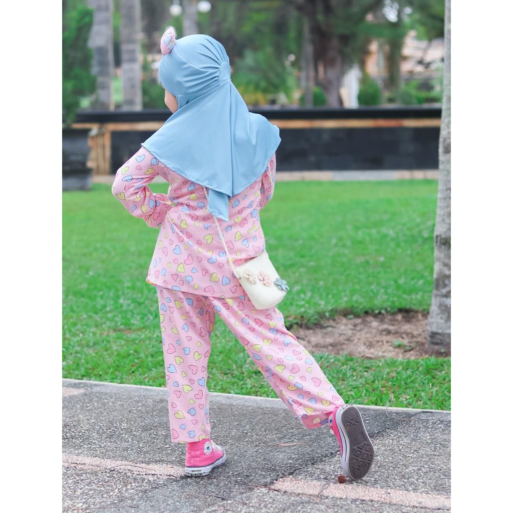 One Set Semesta By Cetta / Setelan Set Hijab / Ready Xs