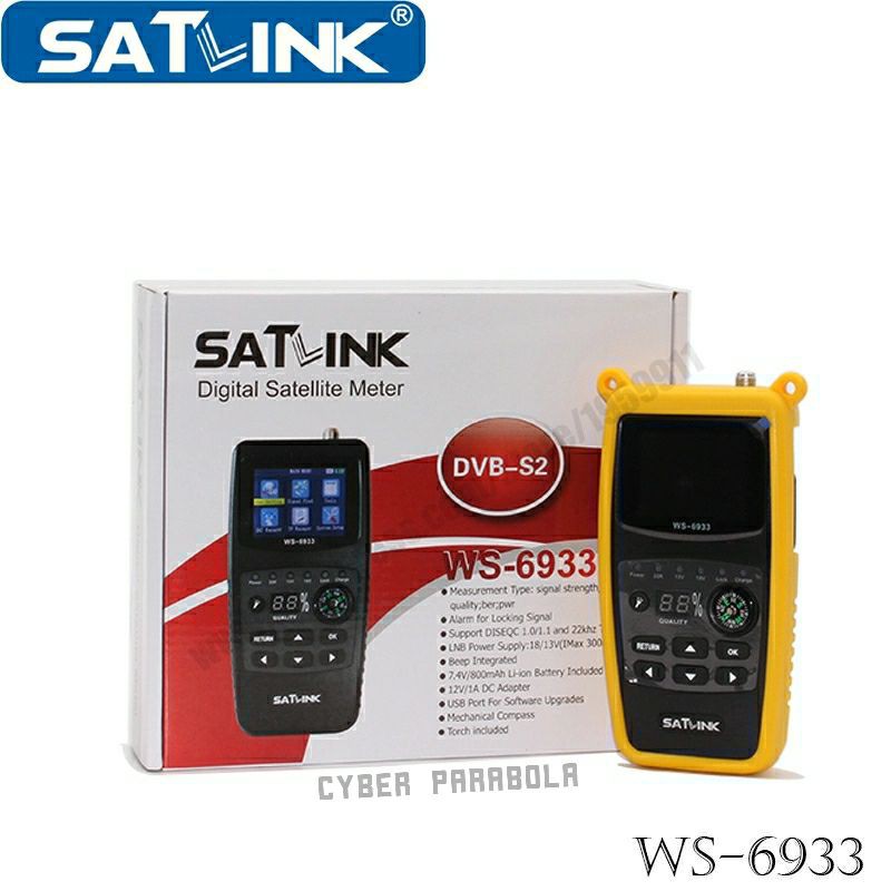 SATLINK WS6933 Satfinder Meter Parabola