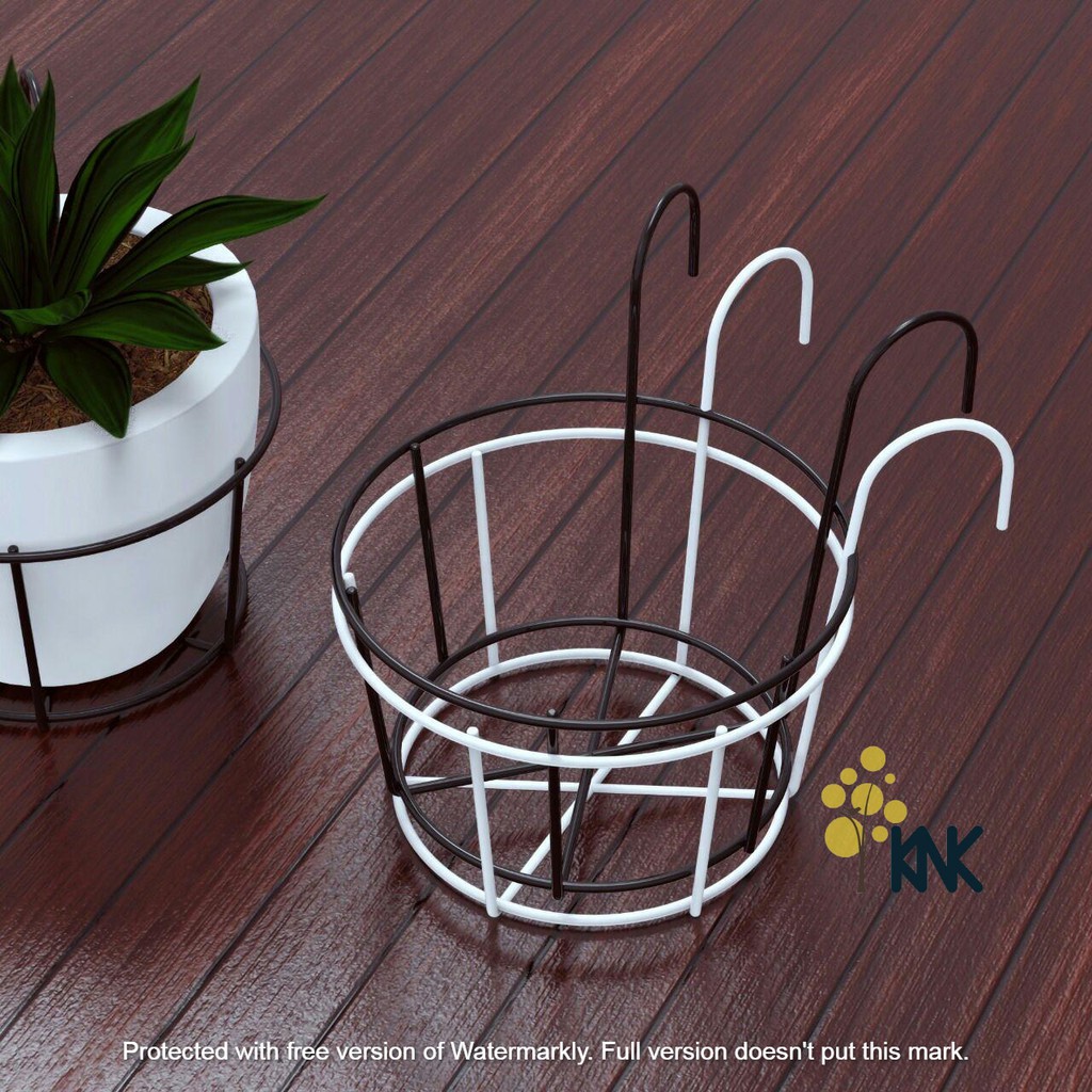 KNK Rak Bunga Besi Gantung Rak Pot Tanaman Hias