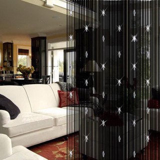 Tirai Gorden 3 Manik Manik Kristal Berkilau Warna Hitam Tirai Gorden 3 Manik Manik Kristal Berkilau Warna Hitam