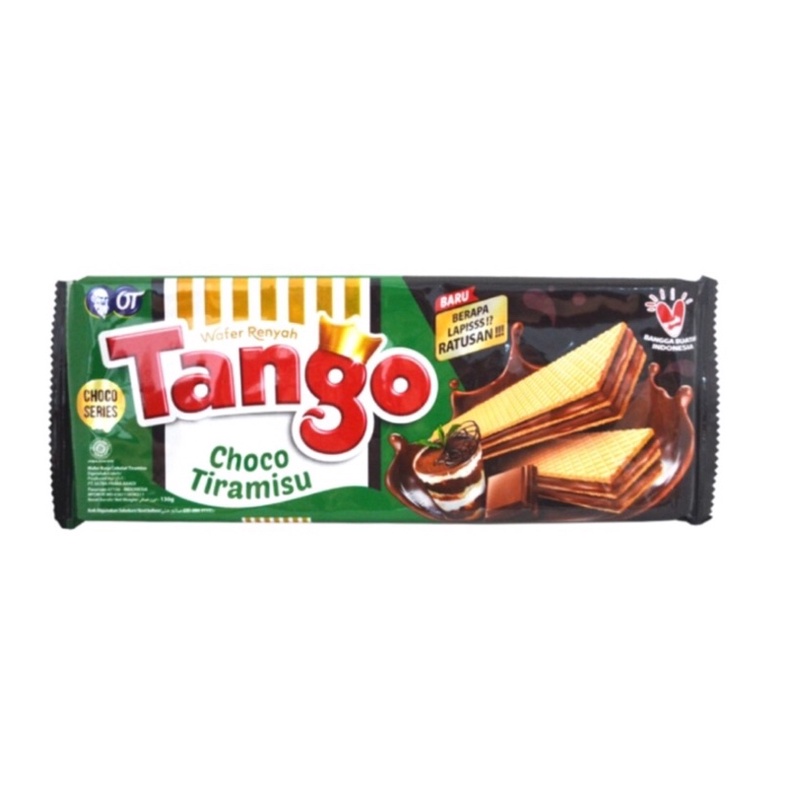 

PACK Tango Wafer Choco Series Choco Tiramisu Rasa Coklat Tiramisu Halal - 130gr