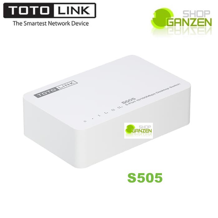 TOTOLINK S505 Switch Desktop 5 Port 10/100Mbps