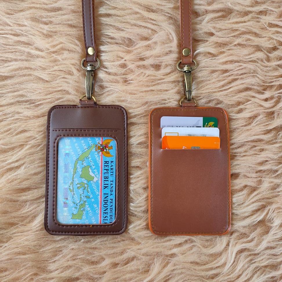 

[KODE 8964] Id Card Kulit Name Tag Kulit Card Holder