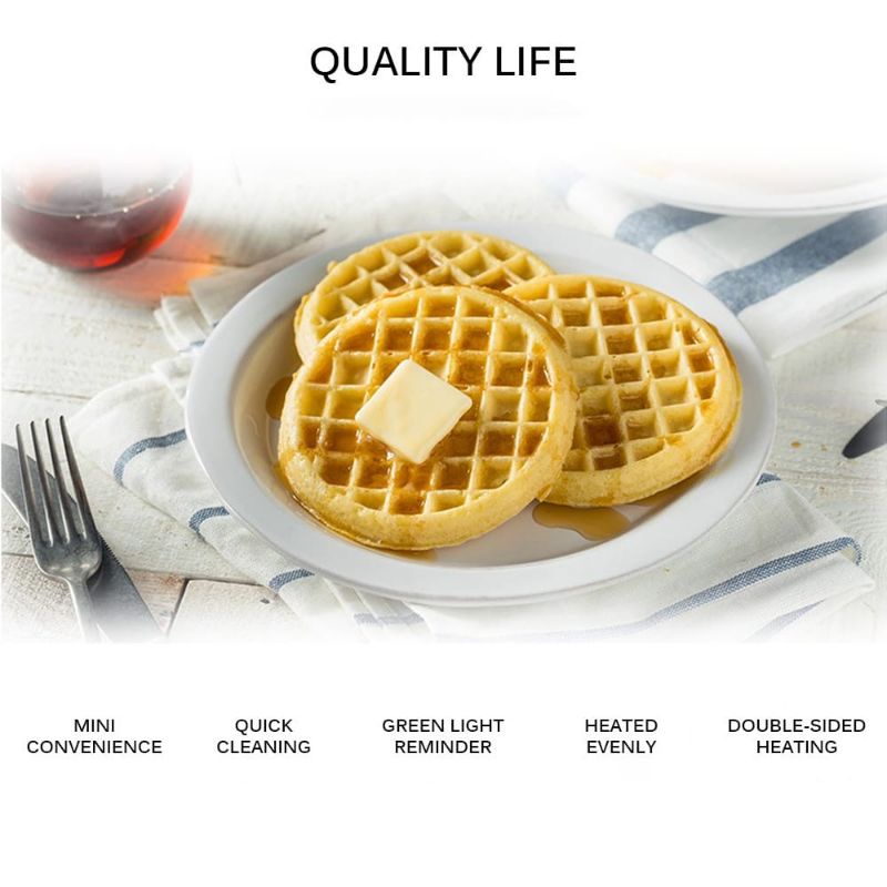 waffle maker persegi anti lengket / waffle wafel kompor / wafel maker mini /  alat pembuat waffel listrik / cetakan waffel waffle elektrik