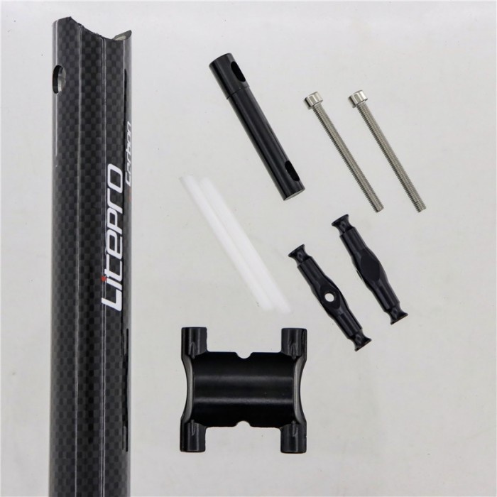 Seatpost Original LITEPRO CARBON 33,9x540mm black Matte - Black matte