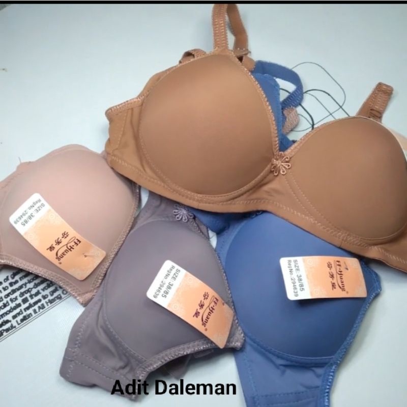 Bra bh busa tanpa kawat kait 2 termurah | bra bh remaja polos busa lembut halus | bra bh ff huang