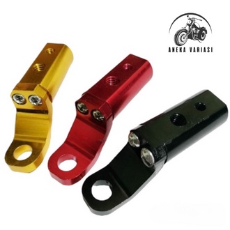 Breket dudukan holder spion Domino Motobar Universal