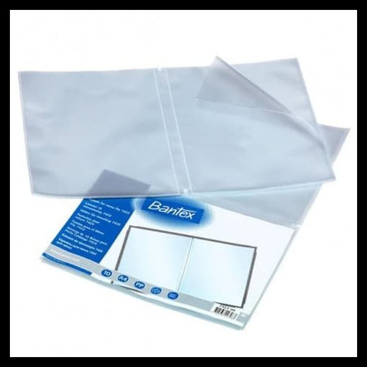 

Terbaru Termurah Terlaris Pocket A4 Antiglare 0.12 Bantex Reff 7423 Isi 10Pcs