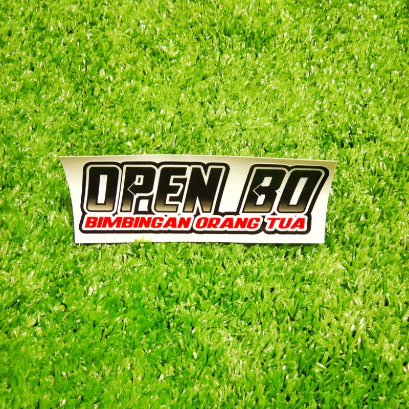 stiker sticker # open Bo
