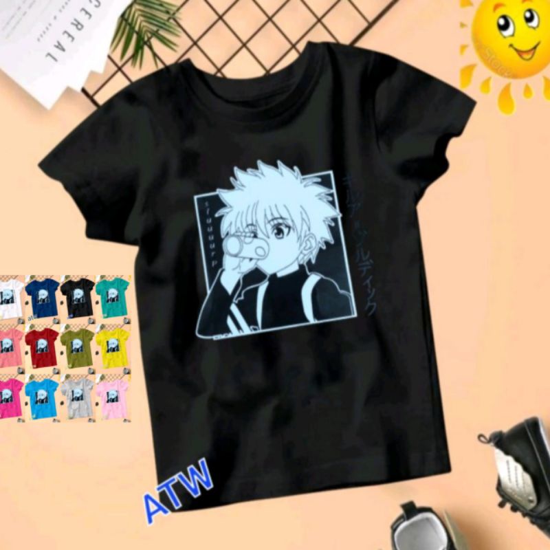 KAOS ANAK CWO/CWE SABLON DIGITAL (anime 1)