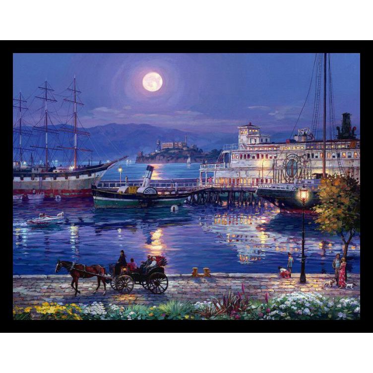 

BEST DEAL DIY PAINTING PAINT BY NUMBERS CANVAS LUKIS CATALINA 40*50 - WITH FRAME !!!!