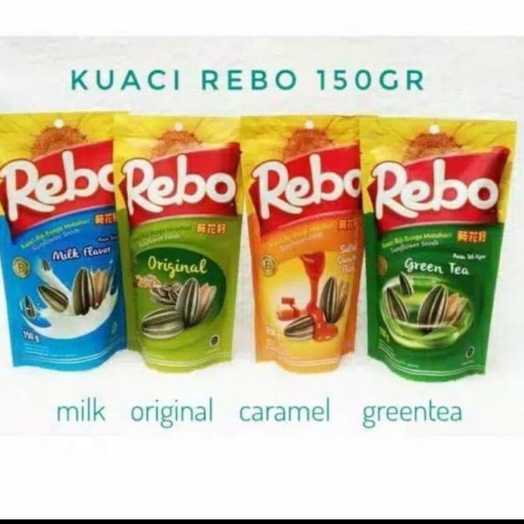 

Paket Hemat--Kuaci REBO 150 Gr