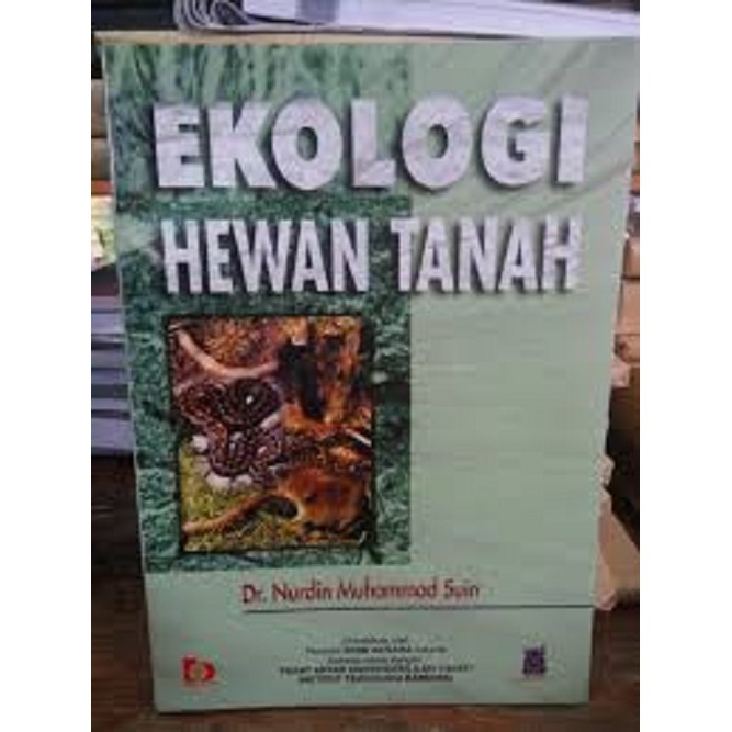 Jual Buku Ekologi Hewan Tanah - Dr. Nurdin Muhammad Suin | Shopee Indonesia