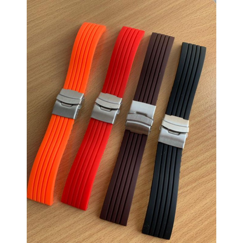 Strap Tali Jam Tangan Karet lembut Terlaris nyaman lengkap