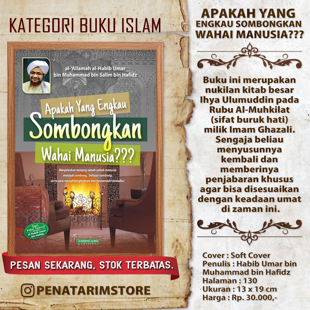 Buku Mahfuzhat Kumpulan Kata Mutiara Islam Arab Yang Menginspirasi